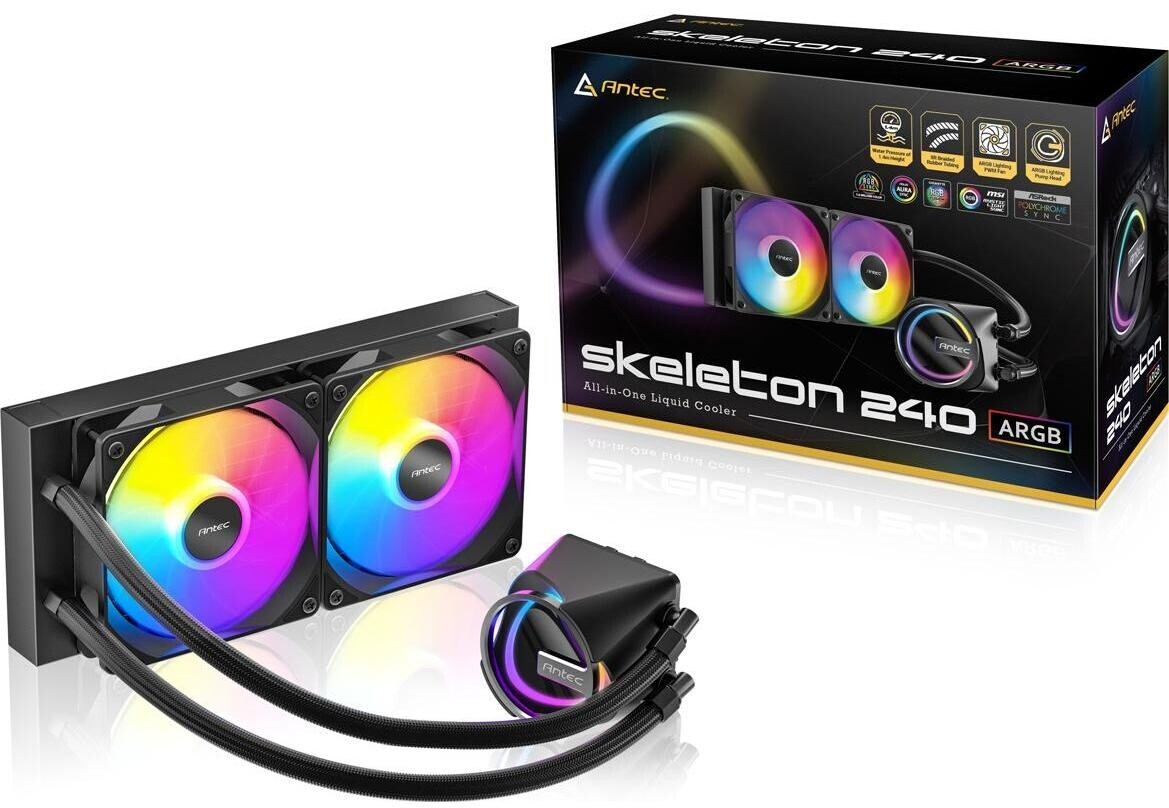 WATERCOOLING ANTEC SKELETON 240 ARGB (BLACK)